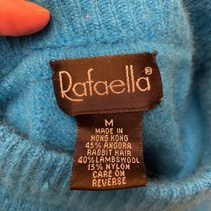 Rafaella Vibrant Blue Wool Blend Knit
